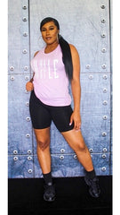 stay humble hustle hard tank top, lilac top, casual look, fly outfit, happy hour look, best boutique in houston